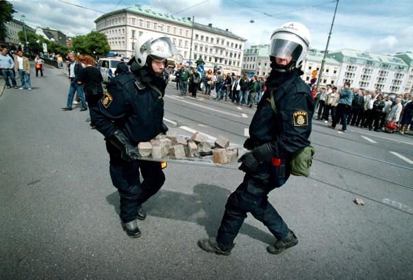 Anti-EU-Gipfel Göteborg 2001-2